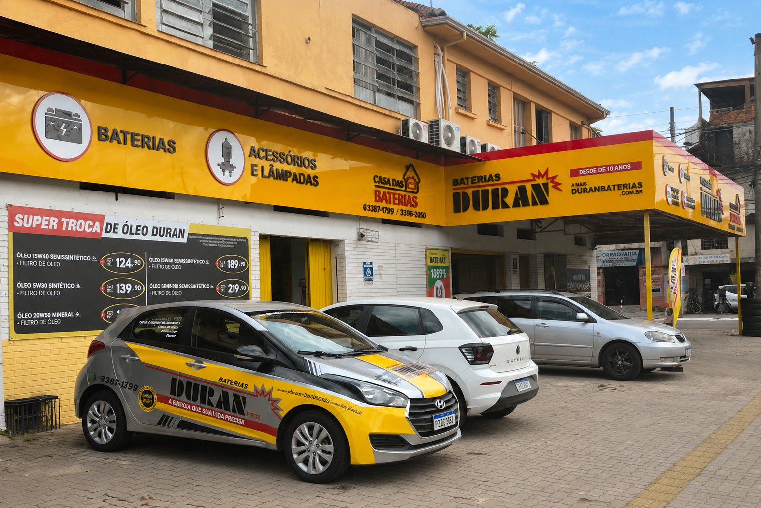 Fachada da loja Duran Barufi