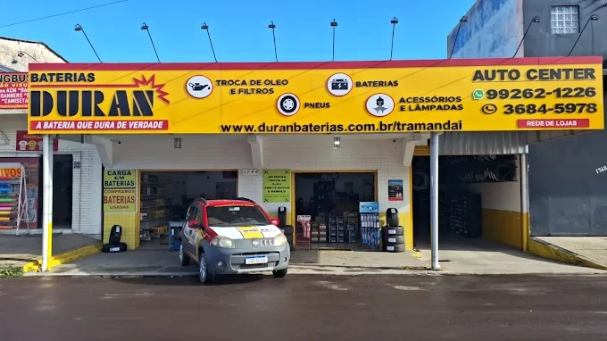 Fachada da loja Duran Tramandaí